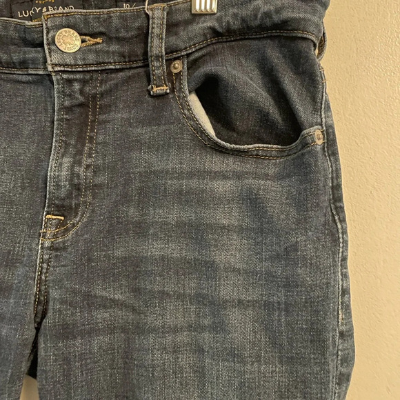 Lucky Brand Mid Rise Sweet Boot Ocean Road Jeans Size 10/30 - Picture 6 of 16